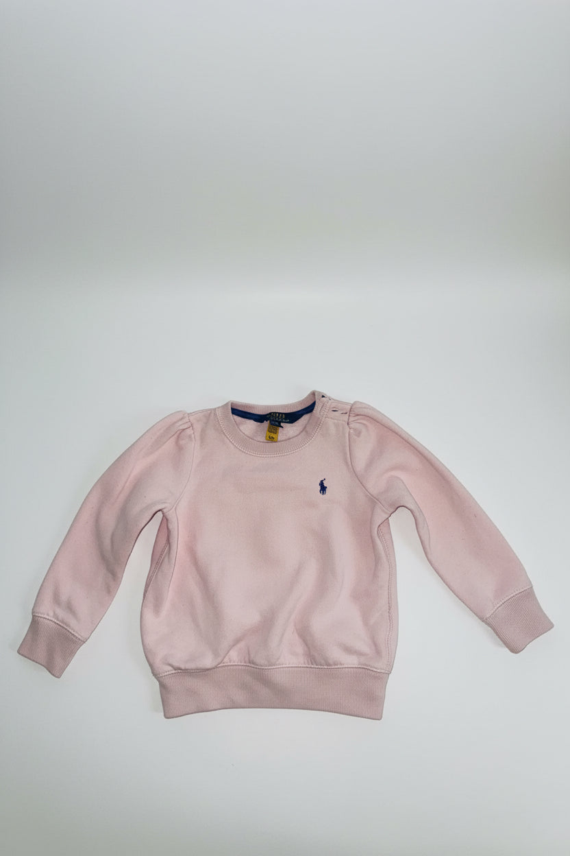Polo Ralph Lauren rosa sweatshirt